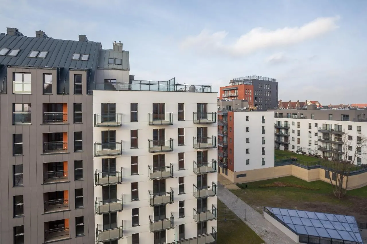 3-Rooms Apartment With Balcony By The Oldtown Gdansk Poland